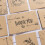 Dankeskarten Set Nachricht Postkarten Bastelpapier 7