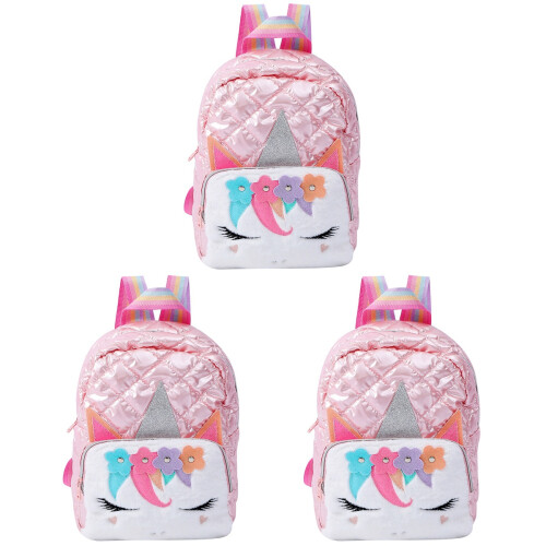 3Stk Rucksack Plüsch Für 1
