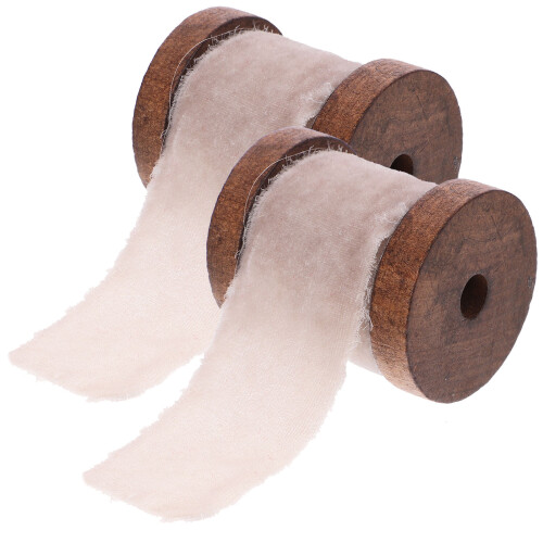 2 Geschenkband Polyester Für Weihnachten 1