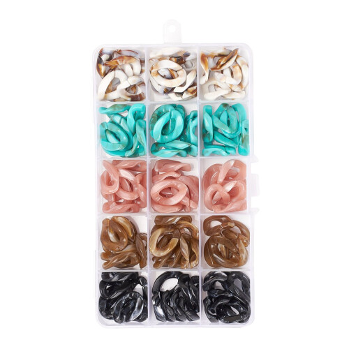 1 Set Acryl Verbindungsringe Zubehör