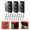 3 Sets Snow Blower Impeller Accessory Kit Garden Black 3