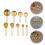 Cup Maßstab Golden 1 Set 4