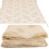 Raindrops Ölresistente Tischdecke Beige PVC 1Stk 7