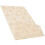 Raindrops Ölresistente Tischdecke Beige PVC 1Stk 9