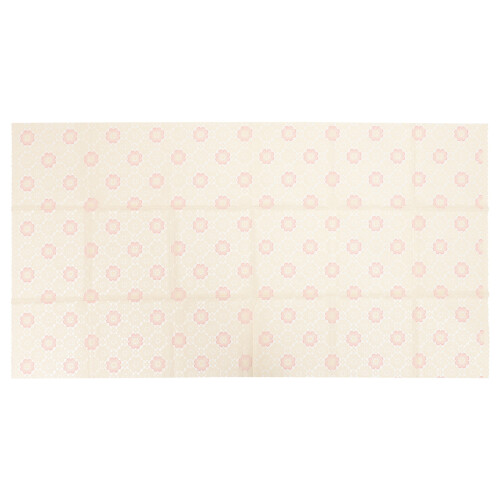 Raindrops Ölresistente Tischdecke Beige PVC 1Stk 1