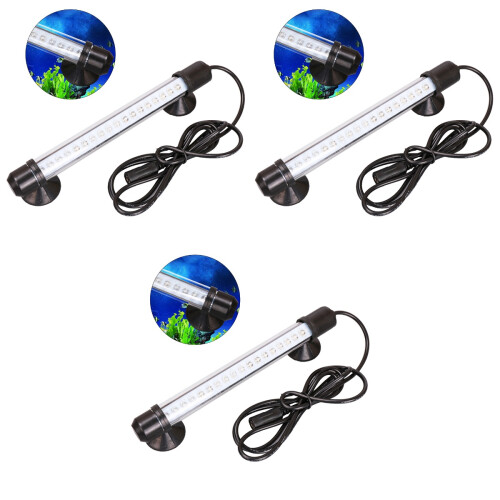 3Stk LED Aquariumlicht, 3 , , 18 Cm 2