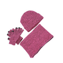 Schal Mütze Damen Strickmütze