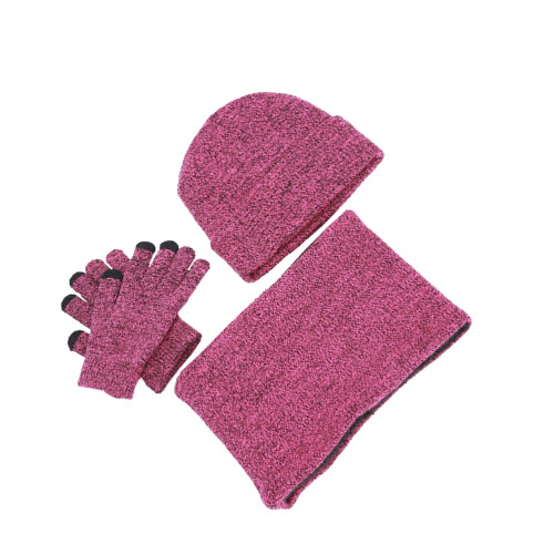 Schal Mütze Damen Strickmütze