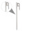 Accessories Holzpflock Stahl Erdnagel Heringe 3