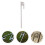 Accessories Holzpflock Stahl Erdnagel Heringe 5
