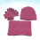 Schal Mütze Damen Strickmütze 8