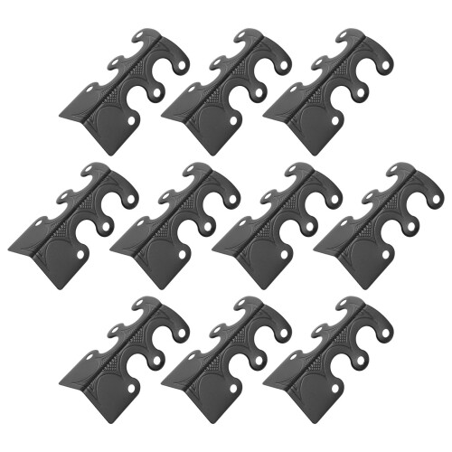 10 Eckenschutz Schwarz Eisen
