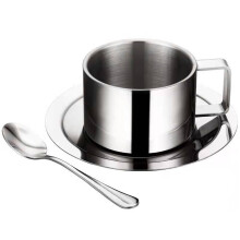 1 Set Trinkflasche Silber Rostfrei Für Draußen