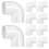 Raindrops 10 Ellenbogenverbinder Für PVC Rohre 9