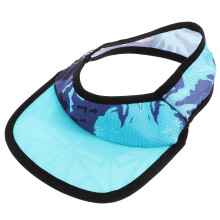 Casquette De Running Noire Polyester Respirante Protection Solaire