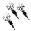 Raindrops 3 Metall Rote Stecker Zubehör 3