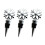 Raindrops 3 Metall Rote Stecker Zubehör 9