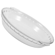 Glass Microwave Cover Steam Compatible Für Home Einfache
