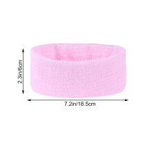 Sportsweatbands Stirnband Headbands Make-Up-Wrap Pink