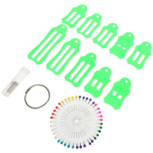 Sewing Bias Tape Maker Kit Mehrfarbig Kunststoff 1 Satz 3,5 Zoll