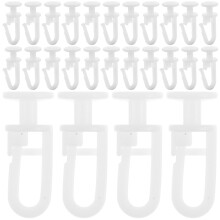 50 Gardinenlaufrolle Haken Schienenräder Deckenschienen