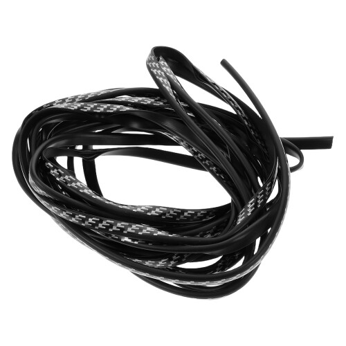 Carbonvezel Bumper Protector Auto Instapbeschermer Zwart