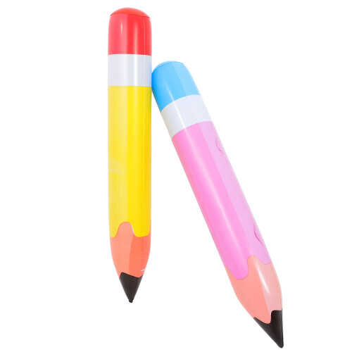 4 Aufblasbare Buntstift Gastgeschenke