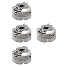 Nähmaschinenteile Metall Spulenkäfig Silber 4