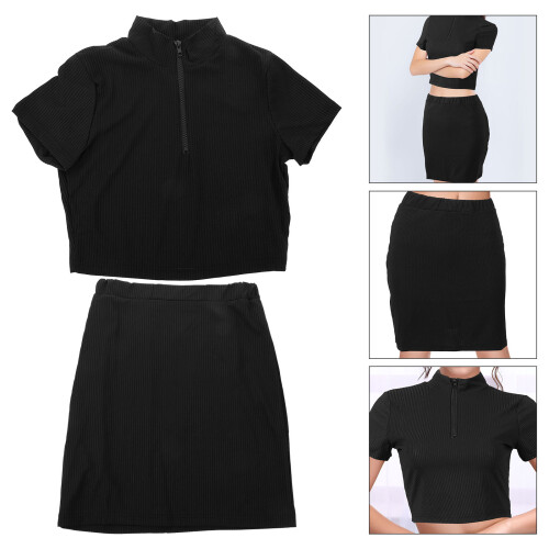 Zweiteiliges Tutu Für – Elastischer Cropped Sommerrock 2