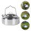 Wasserkocher Camping Silber 1 Satz 3