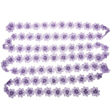 5 Spitze Hanamaki Braut Lila Sonnenblume