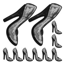 Dekoratives High Heel Patch Mode Design 1 Satz