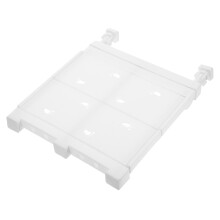Mlins Regal Vorratsregal Schrank Weiß
