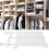 Mlins Regal Vorratsregal Schrank Weiß 11