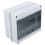 1Boîte Électrique ABS Pièce Casse- Voies Protection IP65 1