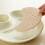 Food Serving Teller Keramik Beige 1 6