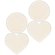 16St Ronde Tasbodems Beige Voor DIY Manden En Tassen
