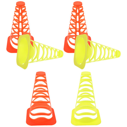 Worgeous 6 Stk Mini Agility Fußball Trainings Eimer