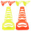 Worgeous 6 Stk Mini Agility Fußball Trainings Eimer 4