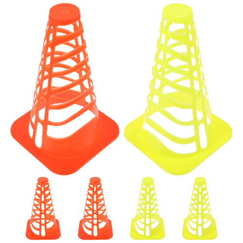 Worgeous 6 Stk Mini Agility Fußball Trainings Eimer 2