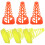 Worgeous 6 Stk Mini Agility Fußball Trainings Eimer 7