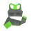 1 Set 2 Teile Workout Racerback Sport- Leggings 5
