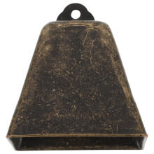 Pet Halsband Glocke Eisenarbeit Dunkelbraun 1