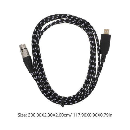 Raindrops Recording USB Zu XLR Kabel Robustes Mikrofonkabel 1