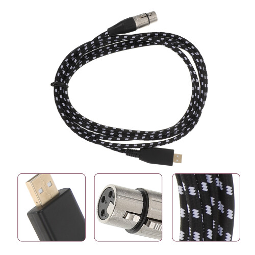 Raindrops Recording USB Zu XLR Kabel Robustes Mikrofonkabel 2