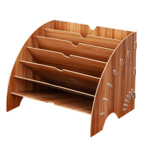 1St Büro Desktop Ablage A4 Holz Fachregal