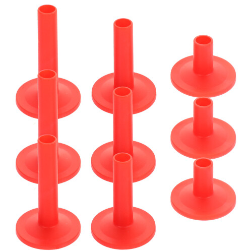 12 Teile Drum Becken Komponente Schlagzeug Set Kunststoff 2
