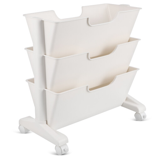 Boekenplank Kantoor Opbergrek 1 Set Wit