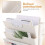 Boekenplank Kantoor Opbergrek 1 Set Wit 6