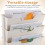 Boekenplank Kantoor Opbergrek 1 Set Wit 8